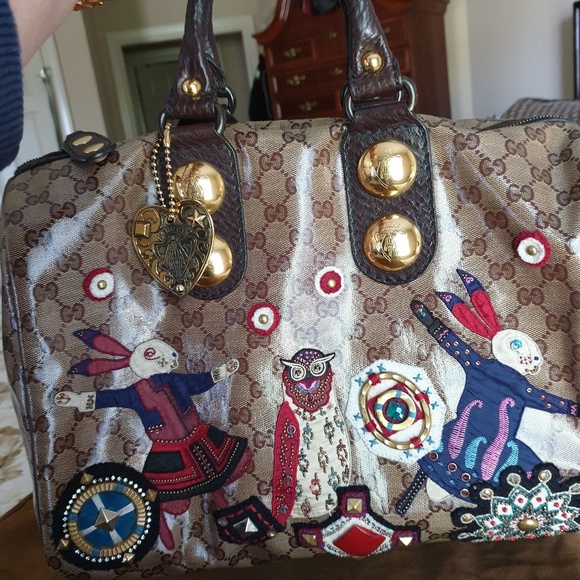 Gucci Multicolor Embroidered Bag - Picture 4 of 15